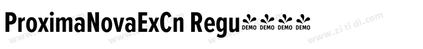 ProximaNovaExCn Regu字体转换 ProximaNovaExCn Regu字体转换